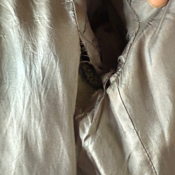 Stunning Vintage 90s Giorgio Armani Grey Green Blazer Jacket - Picture 9 of 11